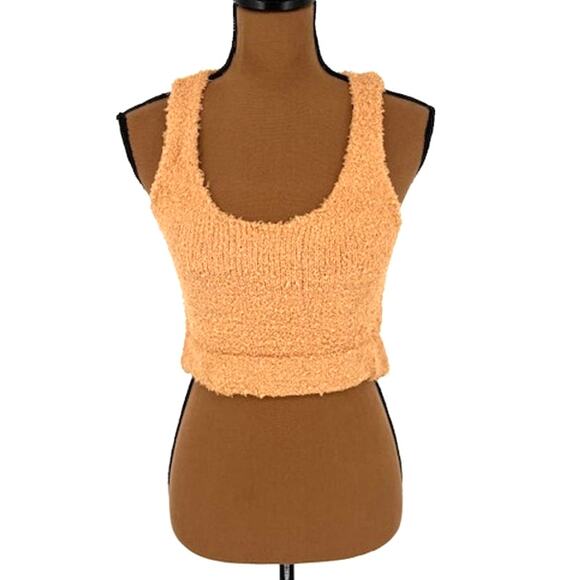 POL Tops - POL Brand New in Bag Teddy Bear Fuzzy Brown Tank Top – Size Medium